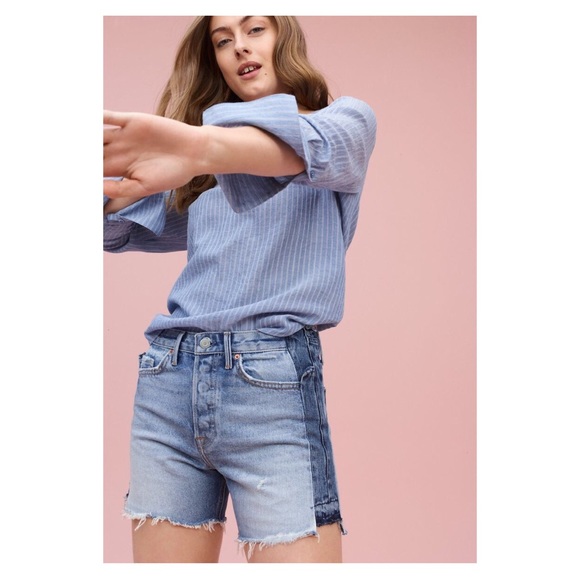 grlfrnd jean shorts